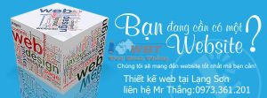 Thiết kế website giá rẻ Lạng Sơn
