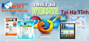 Thiết kế website giá rẻ Hà Tĩnh