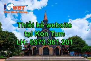 Thiết kế website giá rẻ Kon Tum