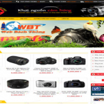 Thiết kế website mua bán máy ảnh chất lượng uy tín